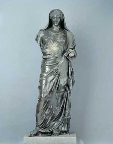 Statua di Agrippina Minore come Orante