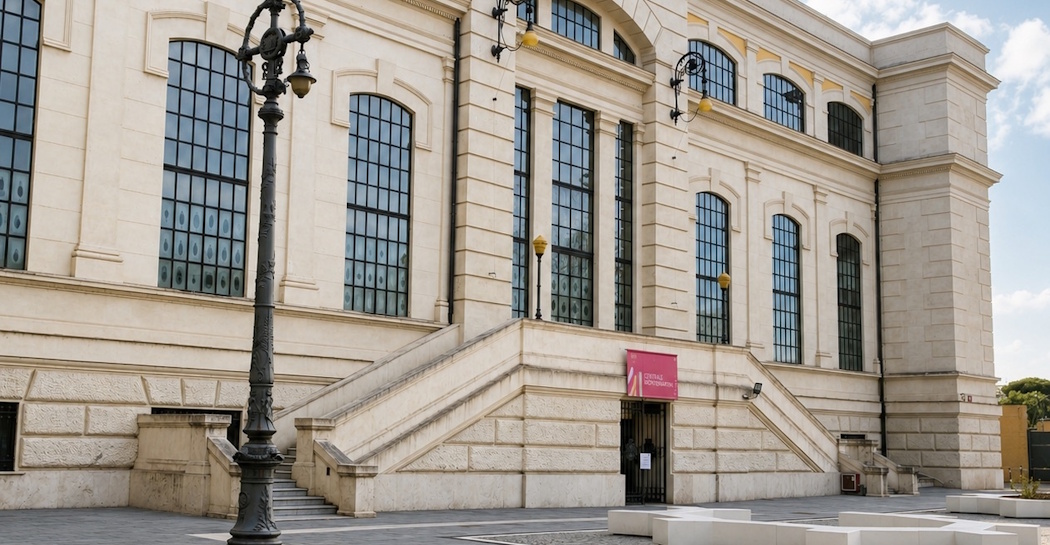 Facciata della Centrale Montemartini. Crediti delle immagini: © Sovrintendenza Capitolina ai Beni Culturali