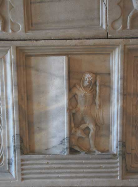 Sarcofago con Ercole e Cerbero