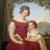 016. Louise Seidler, Ritratto di Dorothea Denecke von Ramdohr con la figlia Lilli, 1819 (MR 43778)