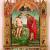 Luca Signorelli (e collaboratori per i dipinti e Corrado Teutonico autore cornice), Battesimo di Cristo, Santi e Scene della vita del Battista,1508, inizio XVI secolo, olio su tavola (manufatto ligneo intagliato e dipinto su supporto ligneo. Tempera e dorature a guazzo). Diocesi di Senigallia - Parrocchia S. Medardo in Arcevia (Ancona)