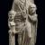 5. Statua di togato con testa antica non pertinente, cosiddetto Togato Barberini, marmo, primo quarto del I secolo d.C. Collezione Barberini. Inv. S 2392, Musei Capitolini, Centrale Montemartini, © Sovrintendenza Capitolina ai Beni Culturali, Musei Capitolini, foto di Zeno Colantoni