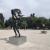 Carole A. Feuerman installazione sculture al Pincio