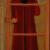 Ragazza alla finestra (Autoritratto dietro la porta a vetri), 1935-1936 ca.
