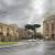 Le Mura Aureliane all’altezza di Piazzale Labicano e l'edificio del distributore idrico realizzato nel 1935