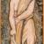Ferruccio Ferrazzi Cerere 1940 Tempera su carta foderata cm 300x140