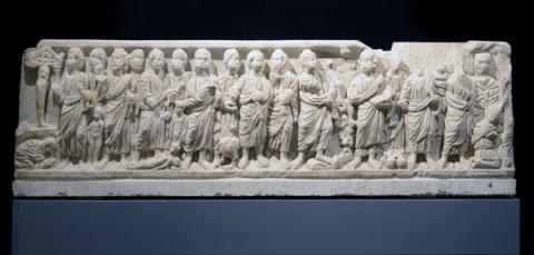 Sarcofago con scene del Vecchio e Nuovo Testamento | Musei Capitolini ...